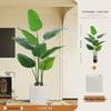 Large Faux Bird of Paradise Tree - Indoor Living Room Floor-Standing Luxury Green Plant Decor
