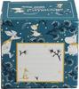 Moomin Christmas 9x9cm Moomin Gift for Made In Teal Mug, Large, 350ml, Diameter, "First Snow" Design, Merchandise, Women, Birthday, Tableware, Japan,