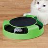 Catch The Mouse Moving Toy Interactive Plush Scratching Mat