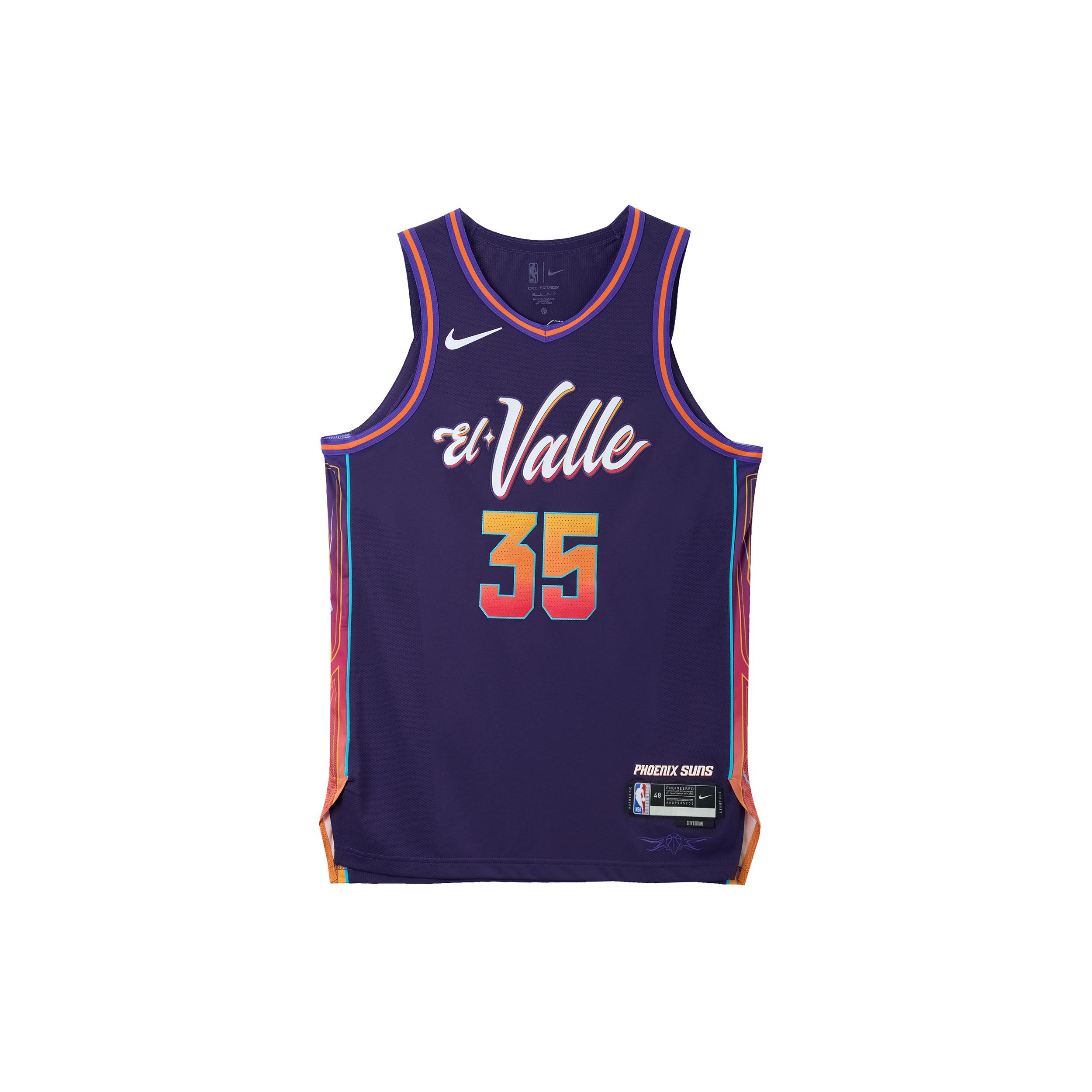 Nike Nba Kevin Durant Phoenix Suns Dri Fit Adv Jersey DX8773-536 L