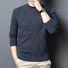 FengXun Herren 100% Reine Wolle Mock Neck Pullover FXT6510
