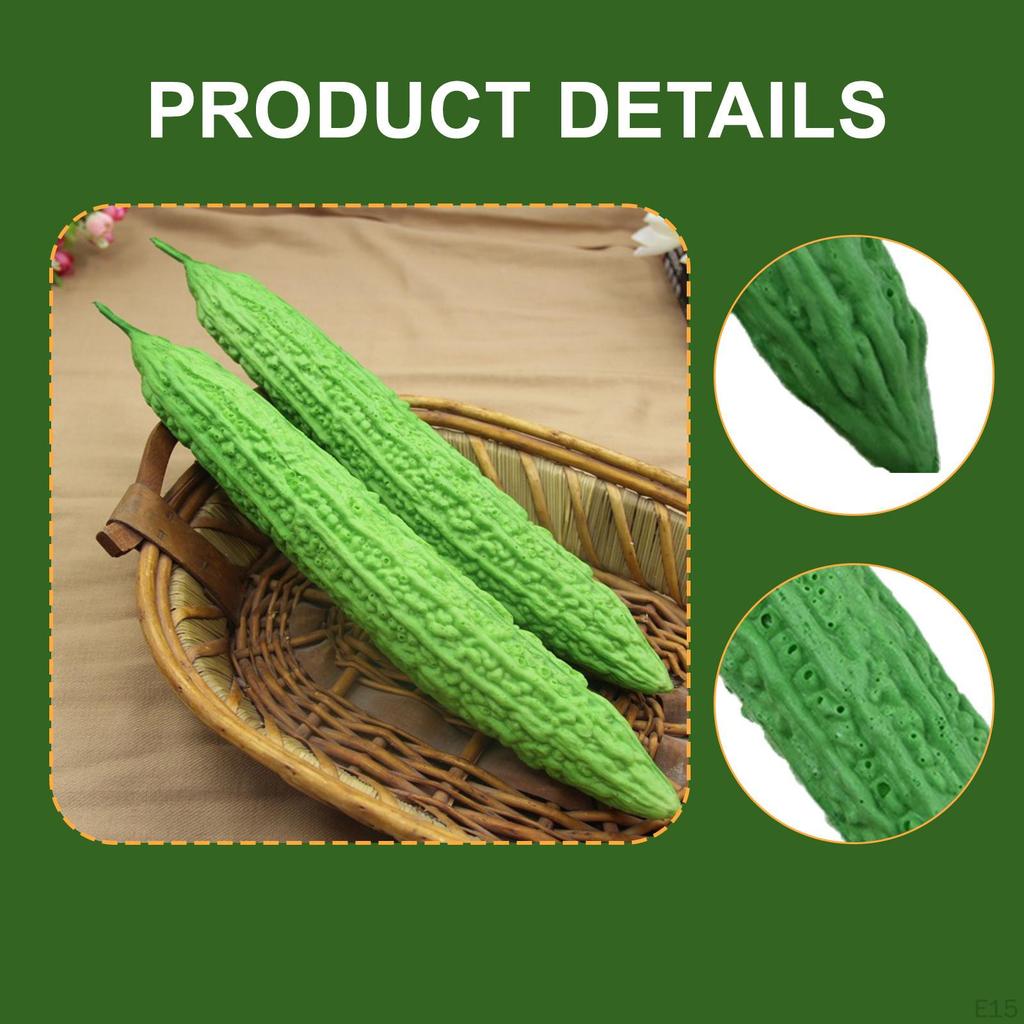 Artificial Vegetable Fake Veggie Model Display PU Realistic Decorative Lifelike Faux for