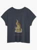 Stellaris Great bittern or Botaurus Stellaris Relaxed T-Shirt