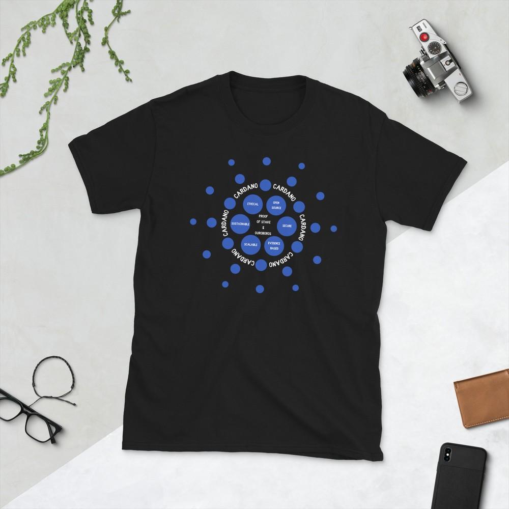 

Ada Cardano blockchain crypto currency alt coin Short-Sleeve Unisex T-Shirt XL