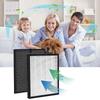 Compatible for LVPUR131S LVPUR131-RF Air Purifier HEPA Filtration Cartridges Activated Carbon Filter Filtration System