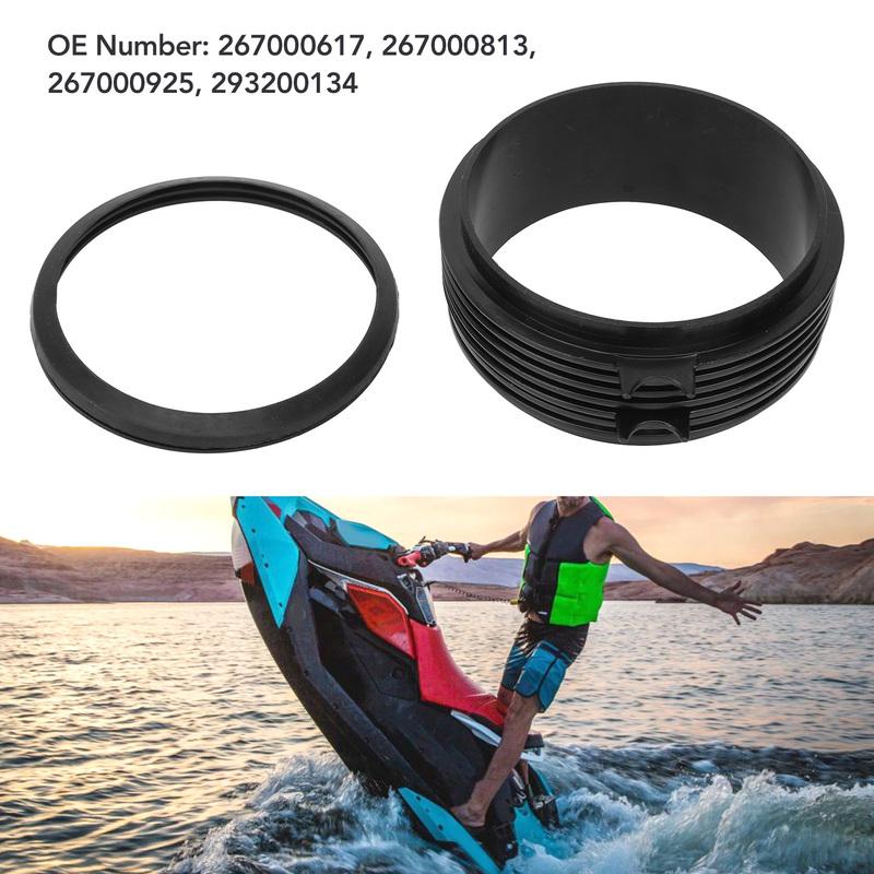Wear Ring Impeller Pump Seal Wear Ring Impeller Jet Pump Seal 267000617 Replacement for Sea‑Doo ‑GTR‑GTS GTS 90 SPARK