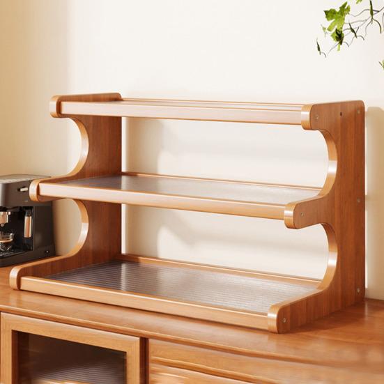 Storage Rack Cup Display Holder Strong Load-bearing Transparent Design Multi-layer Storage Shelf Desktop Organizer