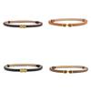 Genuine Leather Womens Fashion Belt With Pearl Detail For Casual And Formal Wear