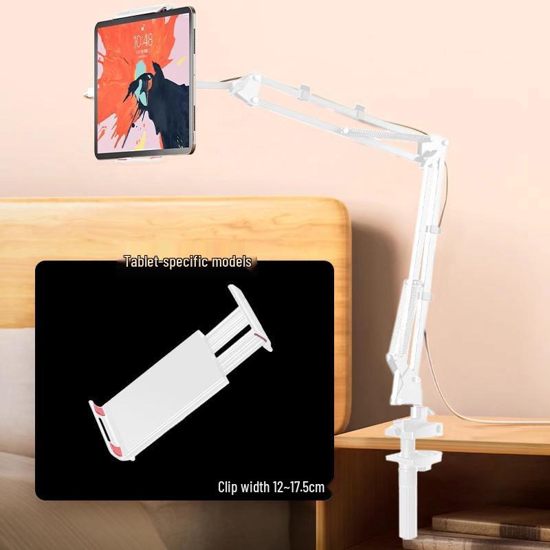 Adjustable Cantilever Phone & Tablet Stand for Bedside or Desktop Use