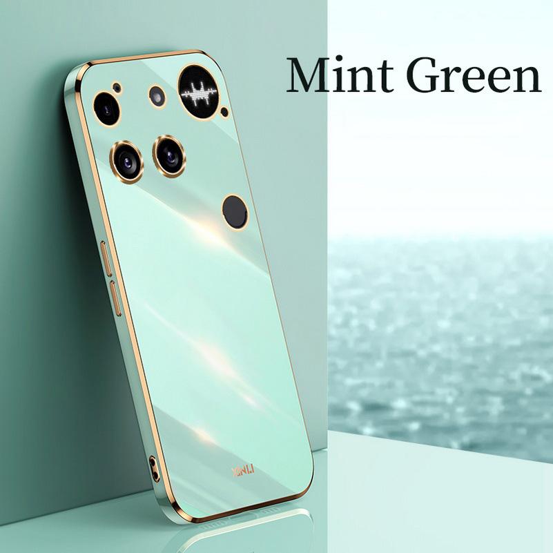 Electroplated Gold Border Case For Nothing Phone3 Phone (3a) Pro Phone 3A Phone 2a 2 Nothing CMF Phone2 Soft Plating Edge Cover