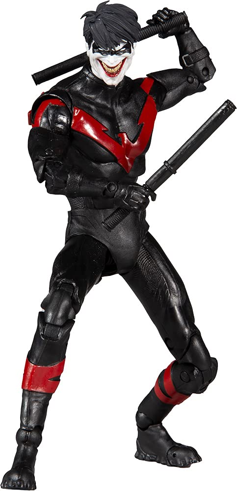 

McFarlane Toys DC Comics DC Multiverse Nightwing Joker of the 7 inch action figure black [Comic/Death Family] #050 чорний