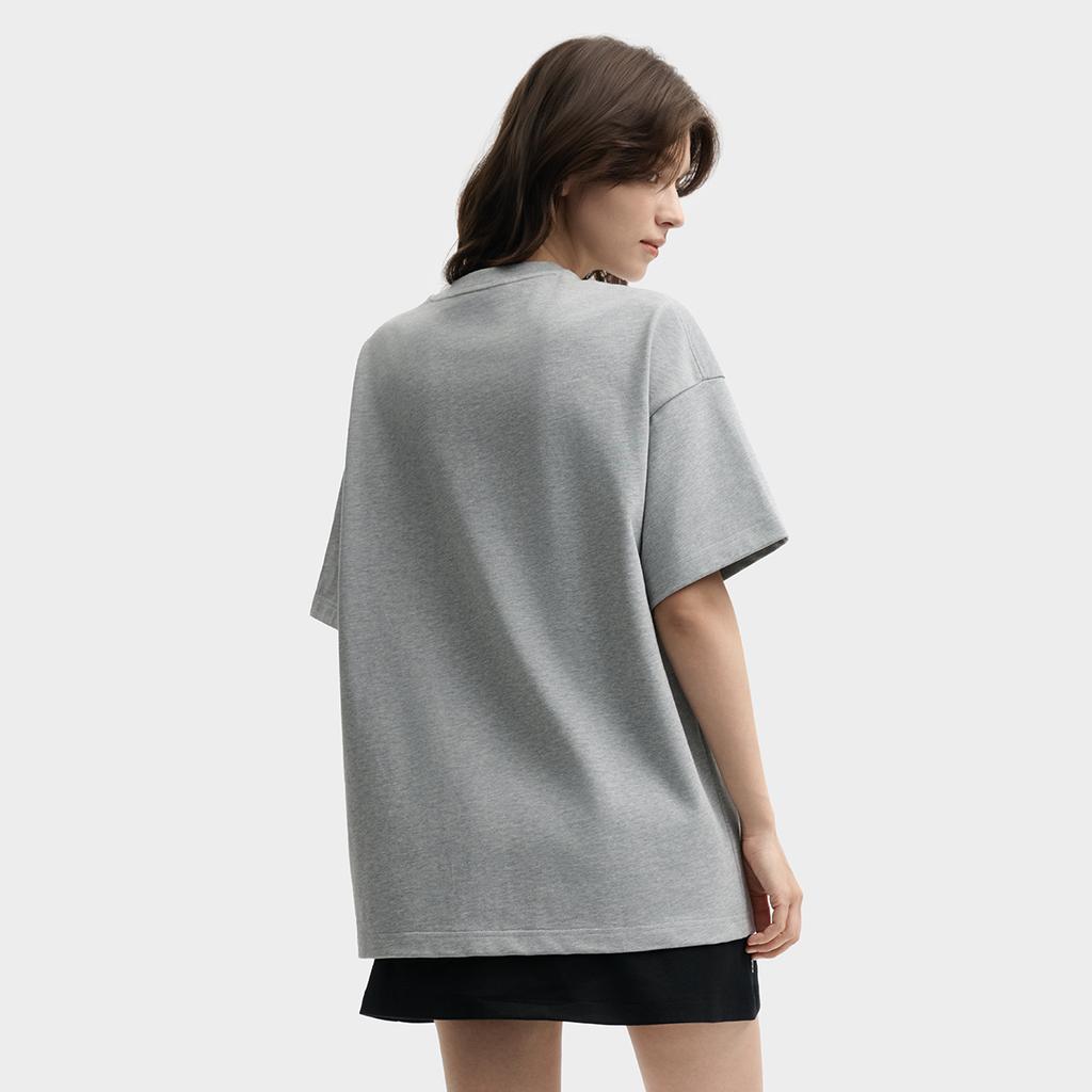 New FILA HERITAGE T Shirt Unisex Cartier Heather Gray F51U538103F-MG