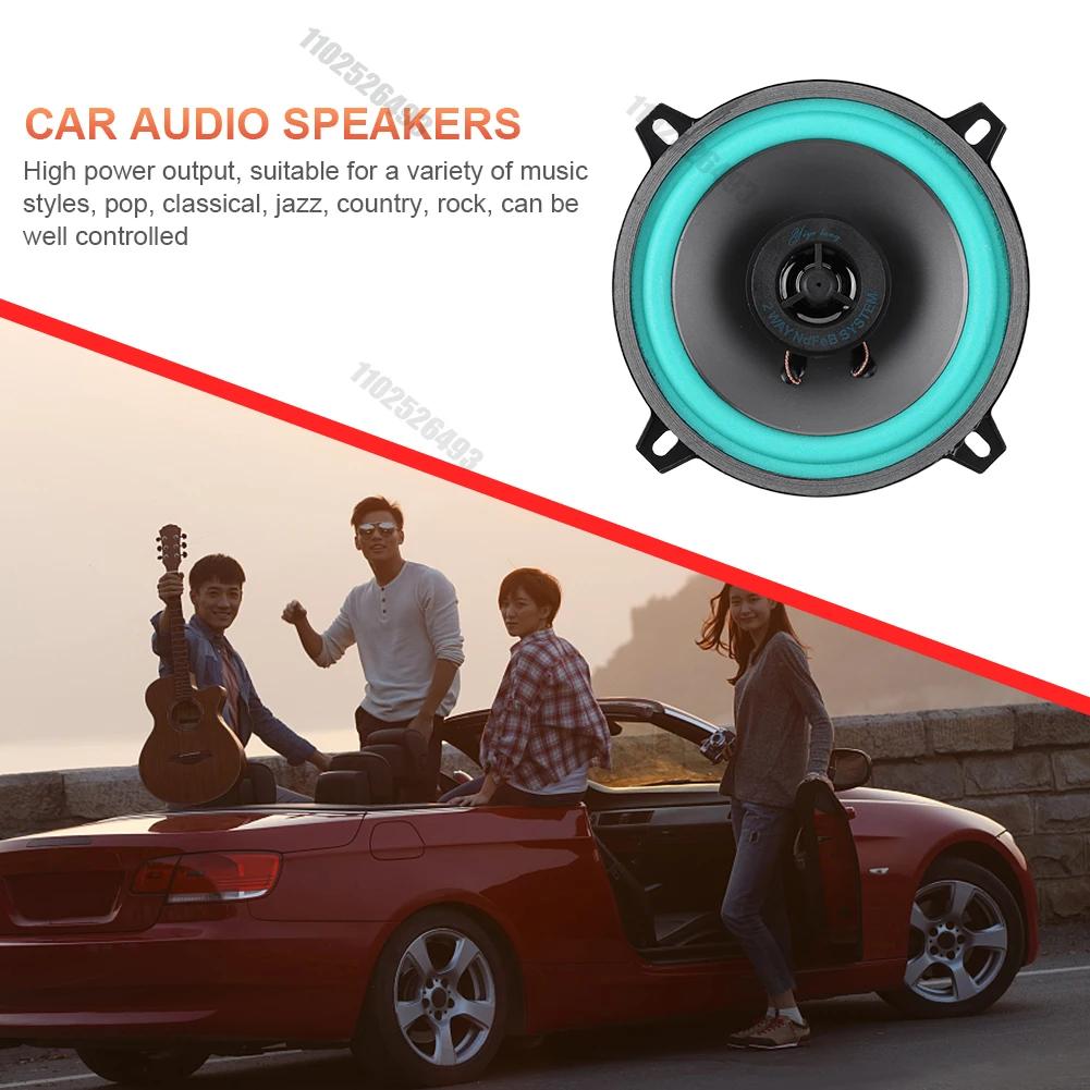 NEW 4/5/6.5 Inch Car Speakers Coaxial Subwoofer Universal Automotive Audio HiFi Music Full Range Frequency Car Stereo Speaker