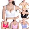 Trendy New Style Sexy Shockproof Sports Bra Women Up Seamless Stretch Push Workout Yoga Tank Top Large Size