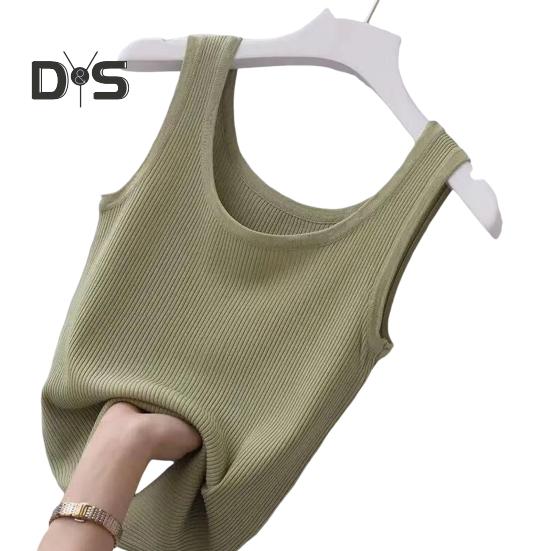 

Женский жилет с круглым вырезом без рукавов, облегающий топ, однотонный, ребристый, легкий спортивный жилет для спортзала, повседневная одежда XL синий