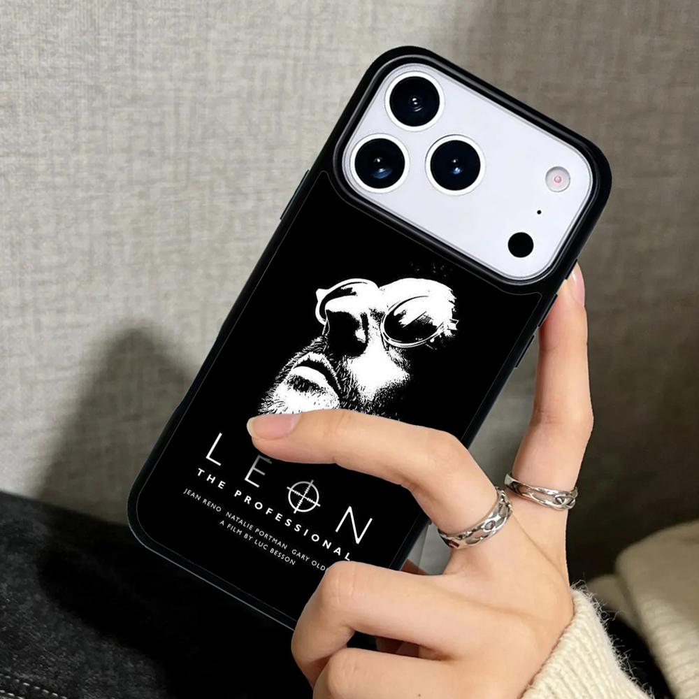 Capa Case for iPhone 17 Air 16 Pro Max 15 Plus 11 13 Mini 14 12 Back Phone Cover Killers Leon Uncle Girl