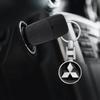knpc3 Car Key Chain Keyring Pendant Auto Interiors Accessories Emblems For Mitsubishi Pajero Outlander L200 EVO Montero Lancer 9 10 EX