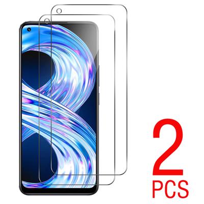 2 pezzi di vetro temperato per OPPO Realme 8 4G 5G 8Pro Pro Realme 9 8i 9i 6 6i 7 GT NEO 2 10 Narzo 30 50 50A 30A protezione dello schermo pellicola protettiva