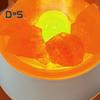 Ultrasonic Cold Mist Air Humidifier with 7 Colors Salt Lamp Fragrance Diffuser Timer Function Air Humidifier Aromatherapy Essential Oil Diffuser