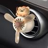 Car Aromatherapy Car Vent Diffusers For Oils Long-Lasting Automatic Bear Pilot Shape Decorations For Auto Interior Women Men