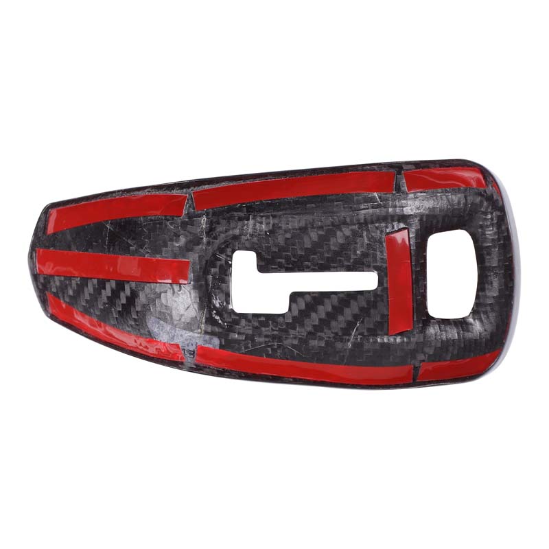 For Cadillac CT5 2020-2026 For Buick GL8 2020-2026 Real Carbon Fiber Car Interior Gear Head Shift Knob Handle Cover Trim Sticker