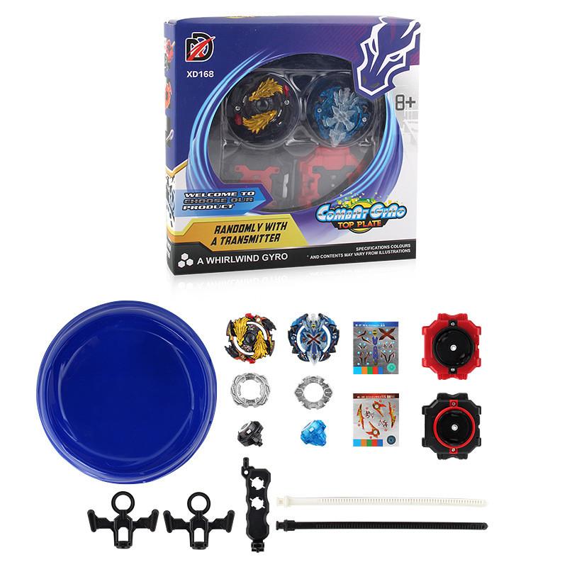 Xd168-7e Explosive Spinning Top Toy Set Featuring High Quality Alloy Design For Competitive Play