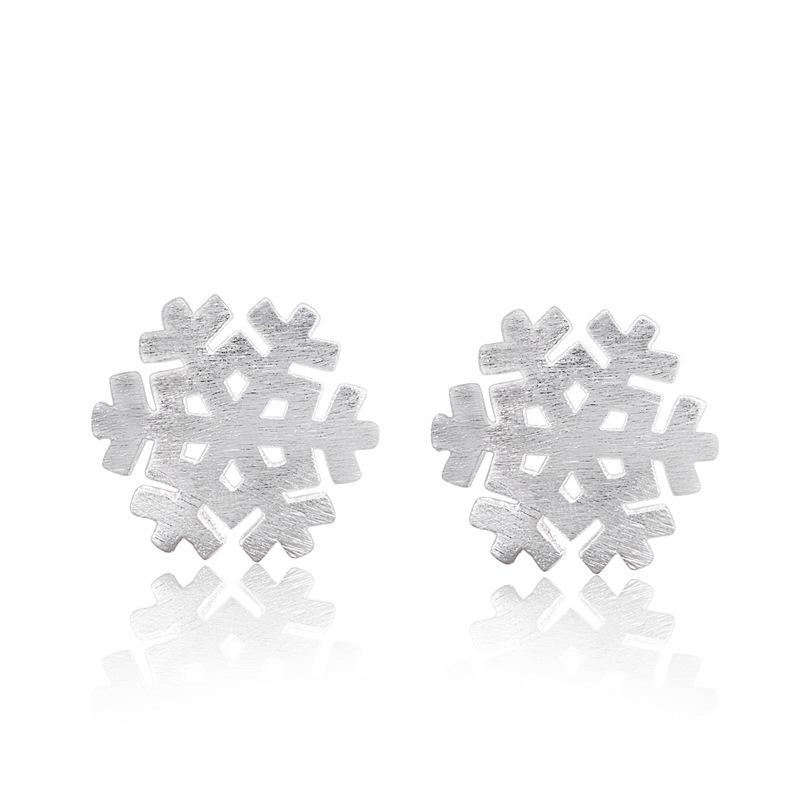 Minimalist Christmas Antler Stud Earrings For Women Small Delicate Fresh Temperament Versatile Cold Jewelry