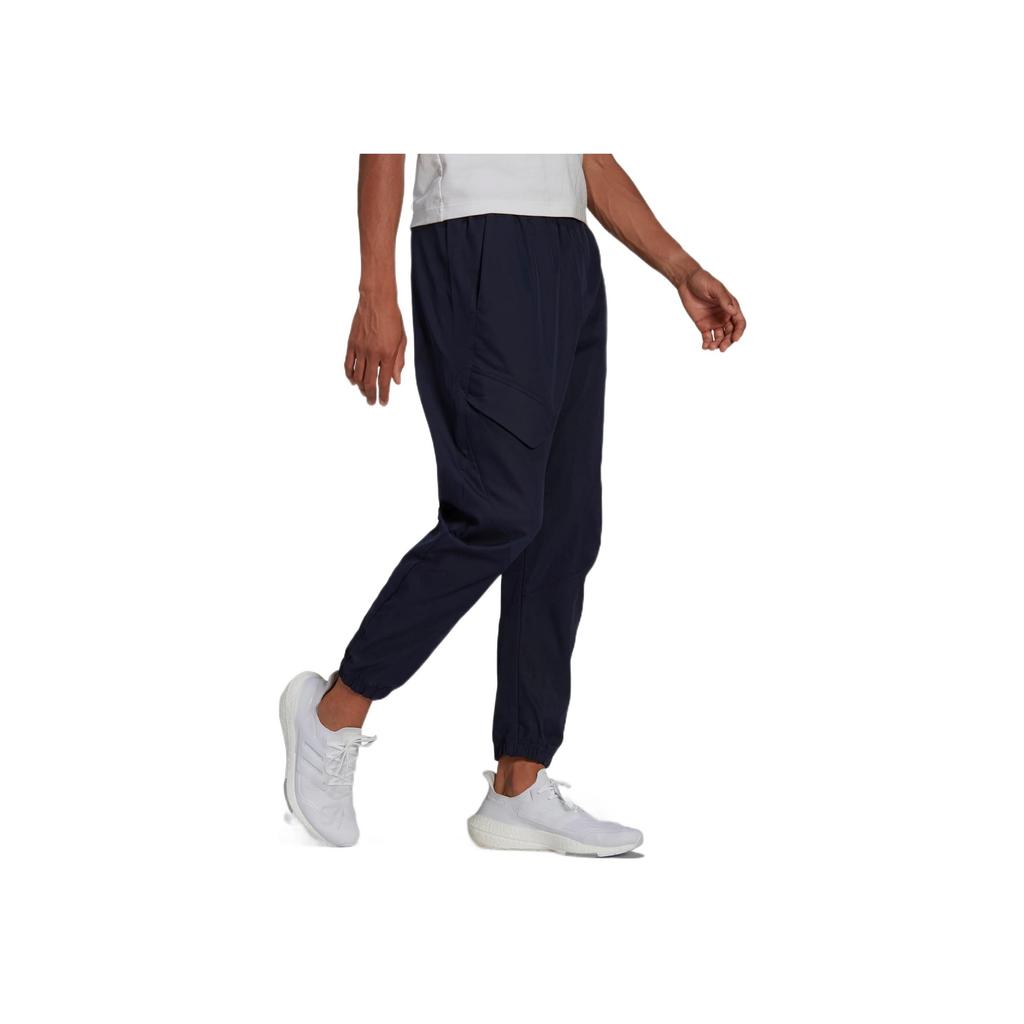 Adidas O-Shape Cargo Casual Sports Pants Men Bottoms Legend-Ink-Blue HB6565