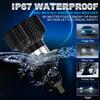 2Pcs 6 Sides H7 LED Headlight Bulbs 360 Degree 3D 20000Lm H1 LED H11 H8 H9 9005 9006 9012 HIR2 Auto Lamp Turbo Car Headlamp 6500K White 12V