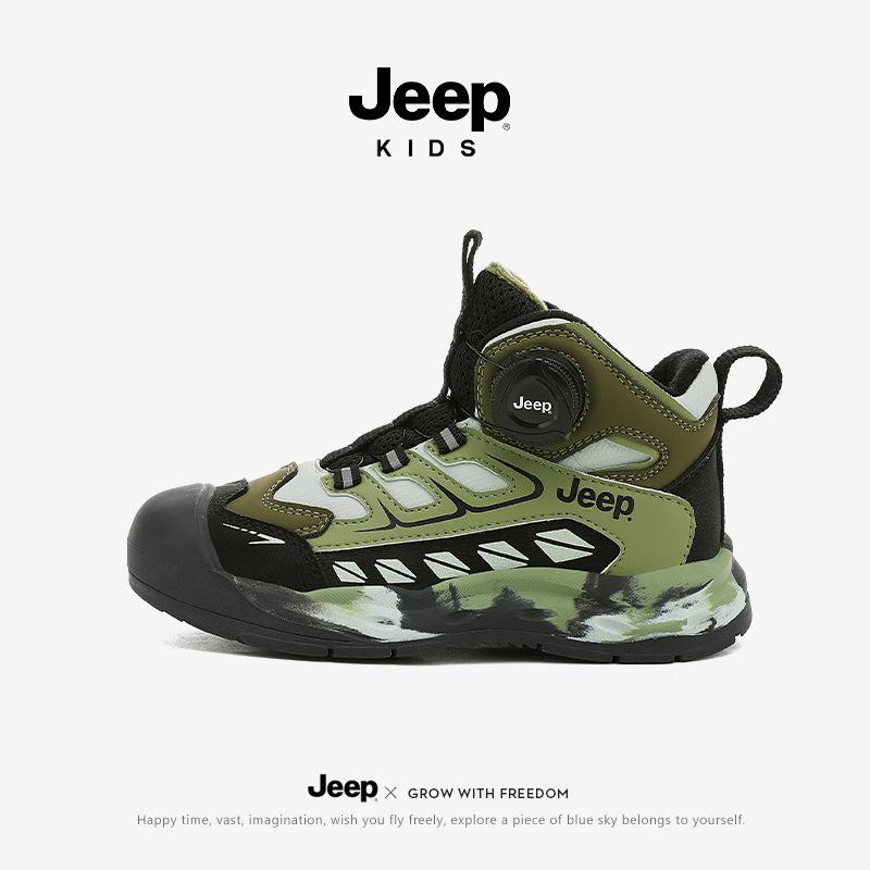 

Jeep Kids Winter 2025 Non-slip Waterproof Sports Shoes with Thick Velvet Lining 32