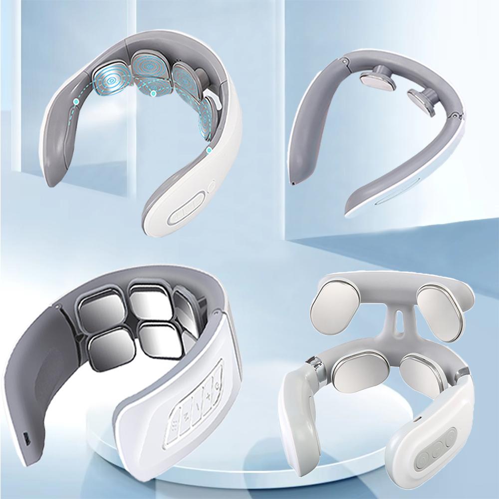 Portable Smart Neck Massager USB Charging for Cervical Pain Relief for Neck PainElectric Deep Tissue Massager for Neck