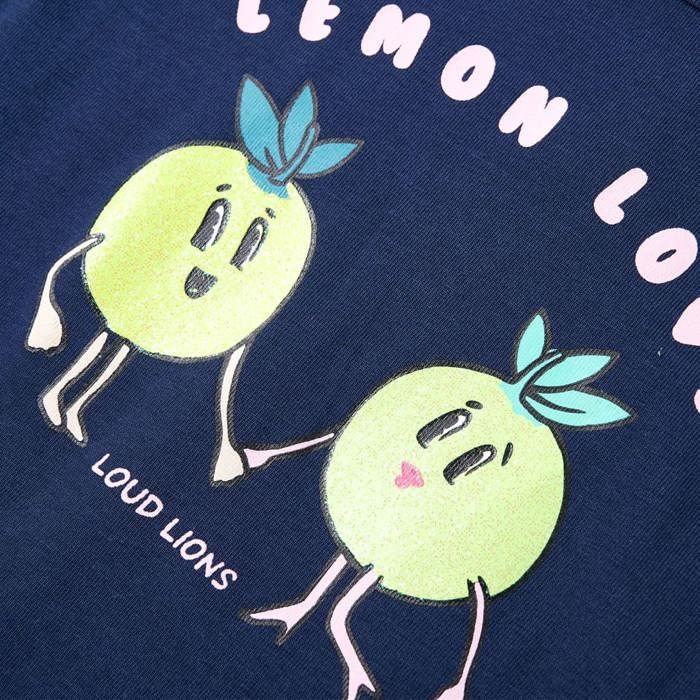 T-shirt pour enfants bleu marine 92/104/116/128/140