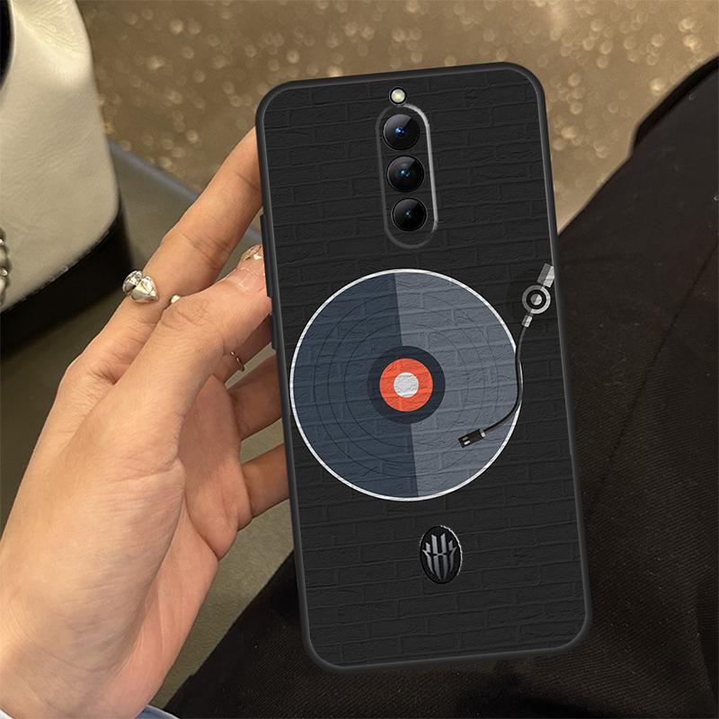 Minimalist Music Lover Case For ZTE Nubia RedMagic 6 7 6S 7S Pro 5G 6R RedMagic 10 Air 9 8 8S 9S 10S Pro Plus Cover