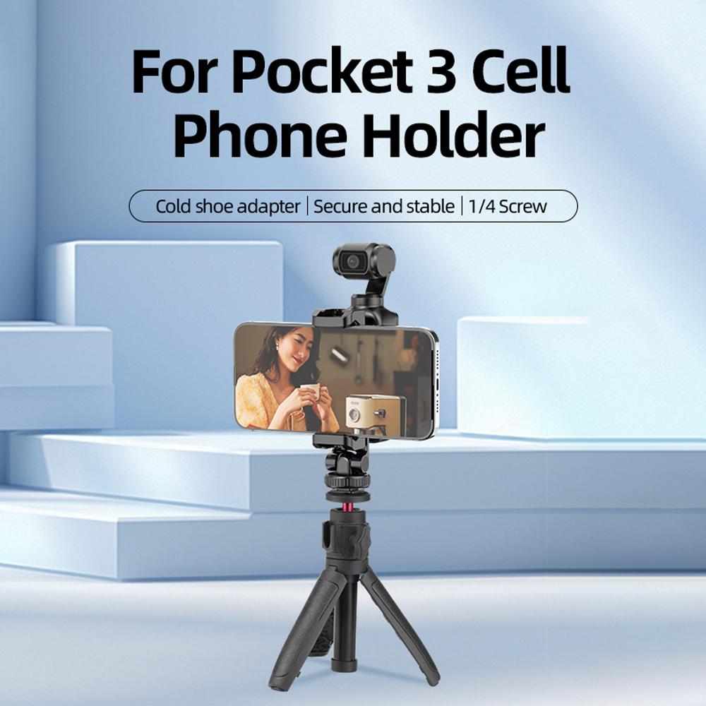 For DJI OSMO POCKET 3 Cell Phone Holder POCKET 3 Protective Bezel Portable Video Shooting No Longer Worry About Forgetting Words 6