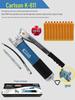 Carlson Zipper Grease Gun: Mini Excavator Chain Type Mechanical Lubricating Oil Bullet Gun