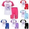 Kpop Demon Hunters Children Summer Sports Set With Cotton Tee And Shorts For Kids