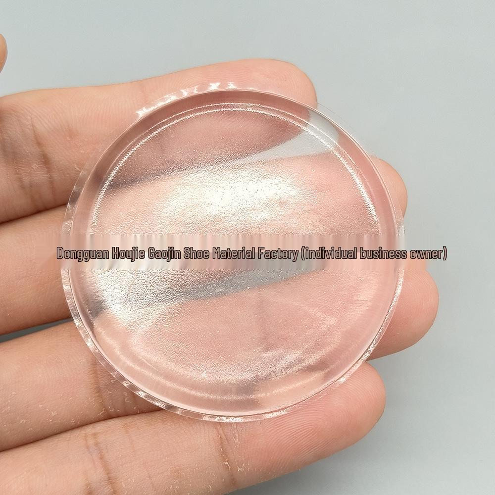 Silicone Transparent Jelly Makeup Puff, Easy Application, Non-Absorbent, Super Soft, Q-Elastic Cushion for Wet Use