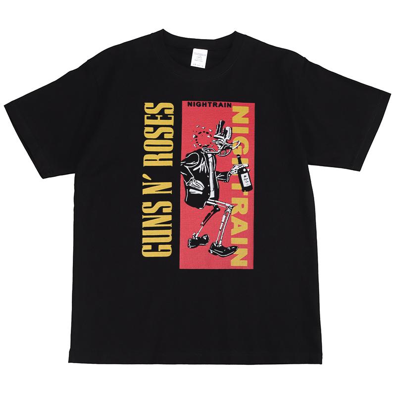 Guns N Roses Digital Direct Injection Guns Flowers Rock Band Slash American Street Hip Hop Vintage Short Sleeve T-Shirt