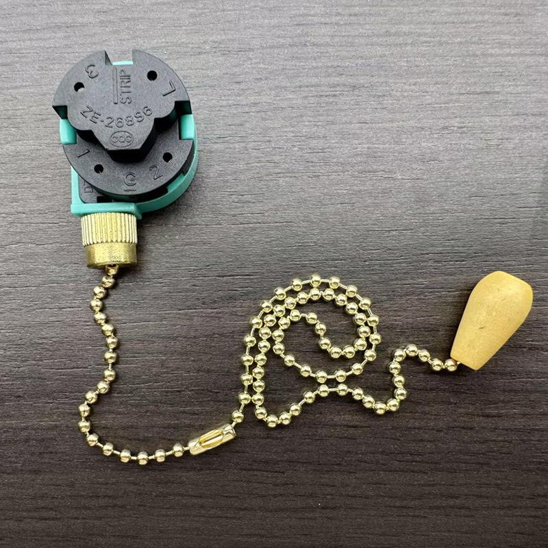 ZE-268S6 Three-Speed Ceiling Fan and Light Pull Switch Accessory
