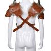 Faux Leather Medieval Shoulder Pauldron Pauldron for Role Play Cosplay Men