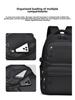 Large Capacity Korean Style Student Backpack for Junior High to College - Simple Design with Dual Straps