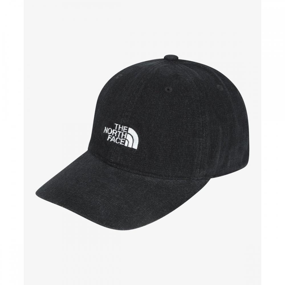 The North Face White Label Logo Ball Cap Jet Black Ne3cs00o JET BLACK/ONE
