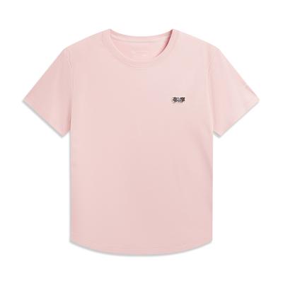 Comfortable Simple Fashion Round Neck Pullover Short Sleeve T-Shirt Women Tops ATSW456-3