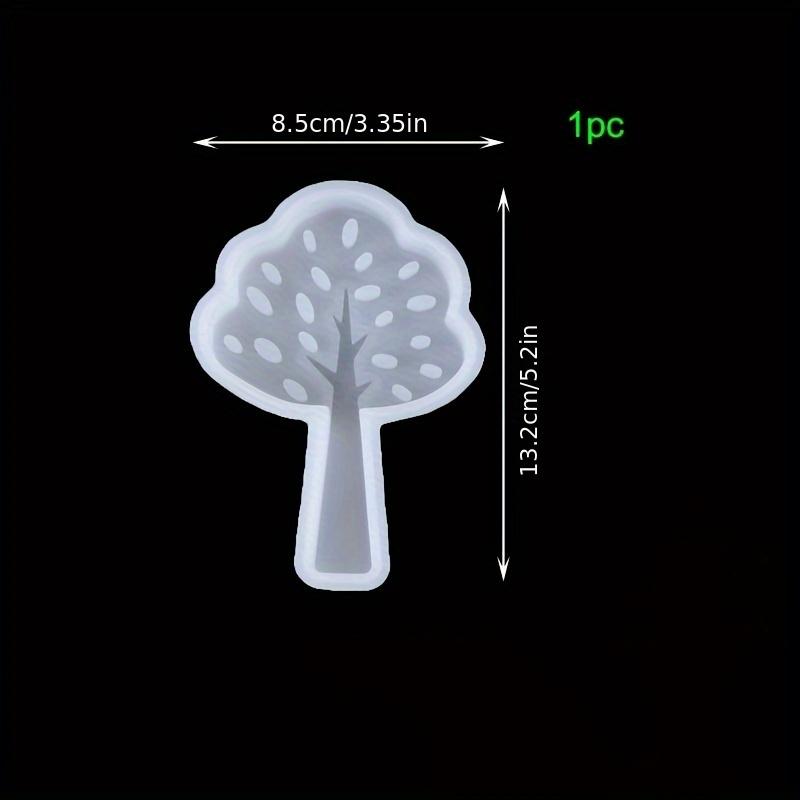 DIY Tree Candle Silicone Mold Gypsum Aromatherapy Leaf Candle Holder Desktop Display Resin Epoxy Mold Home Decoration Storage
