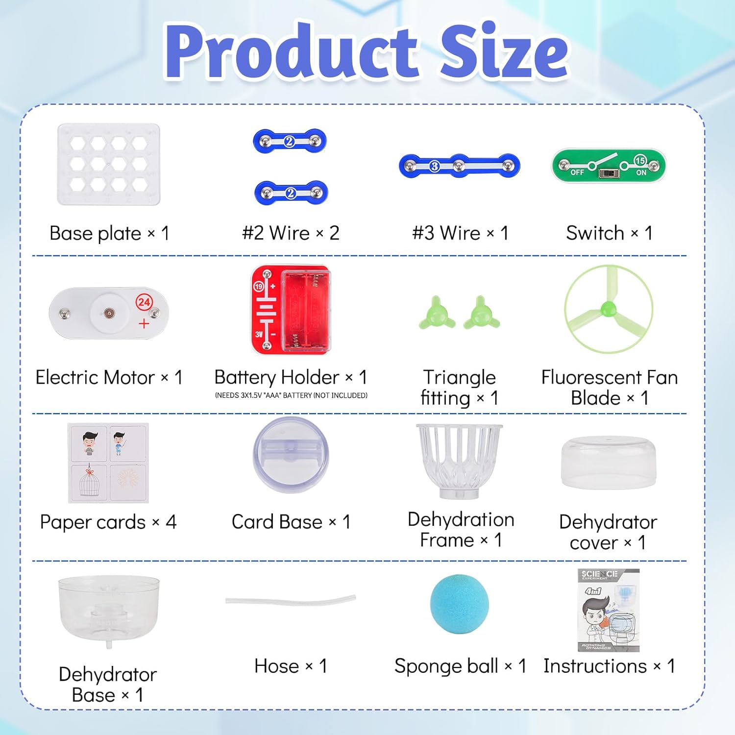 

4-In-1 Aerodynamics Stem Kits Toy Crafts Science Kits For Kids Girls Boys Classroom Engineering Activities Experiments Projects