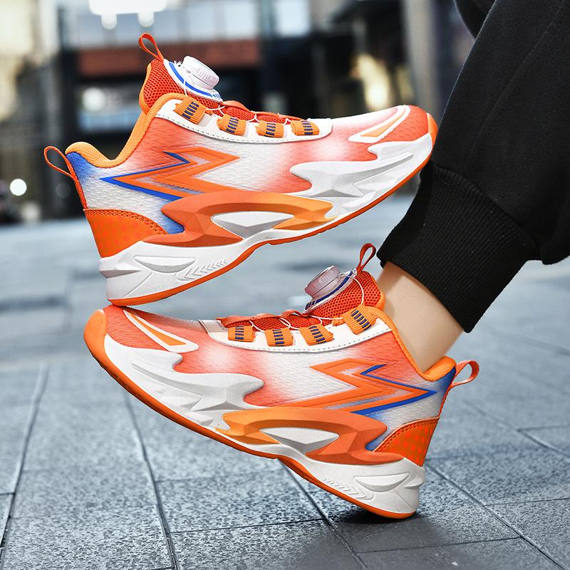 Boys Shoes Mesh Children's Sneakers Summer Running Shoes Medium Older Children's Basketball Shoes Girls Boys Running Training Shoes