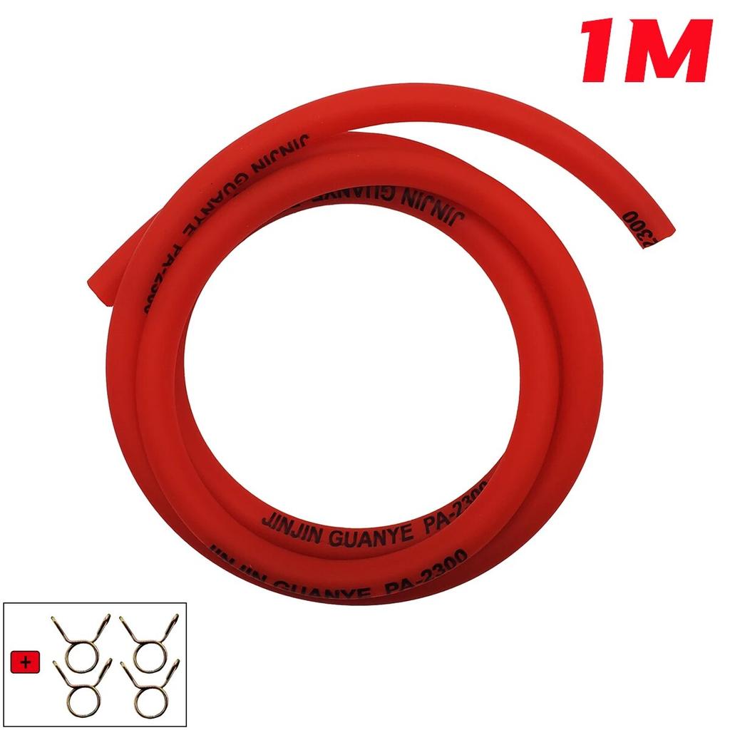 1 Meter 3M 5M Gelb Grün Rot Blau Heizöl Schlauch Rohre Für Motorrad Dirt Pit Bike Teile ATV Affe Fahrrad Motocross Roller