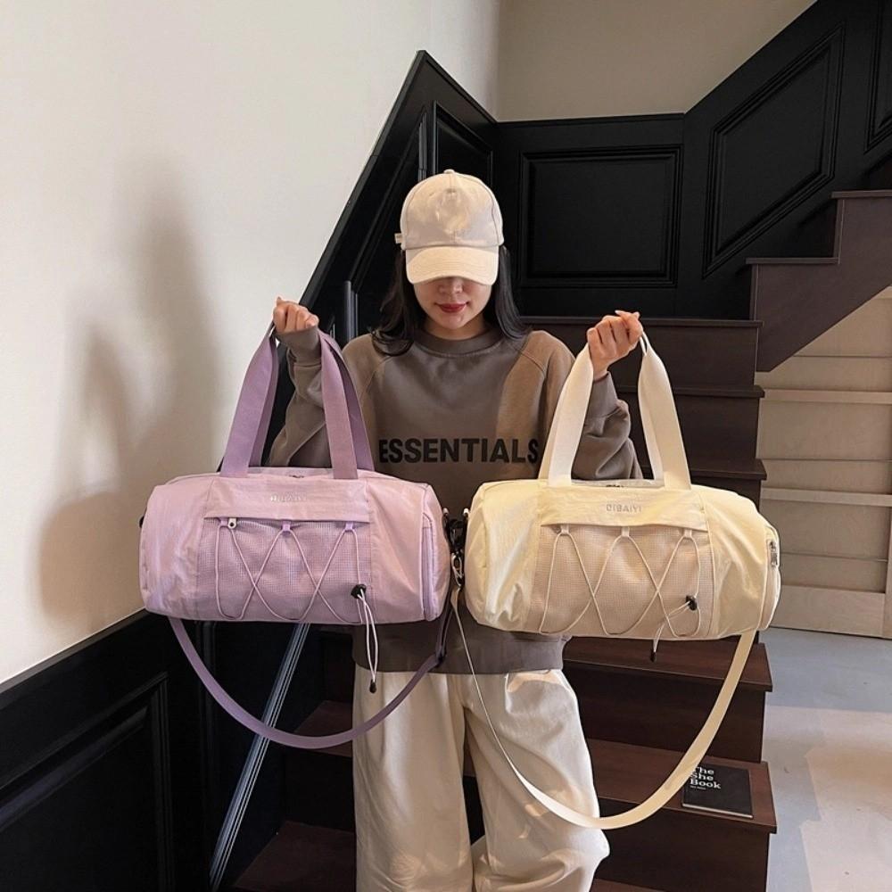 Large Capacity Travel Luggage Bag Korean Style Gym Bag Fashion Sports Fitness Handbag  Women