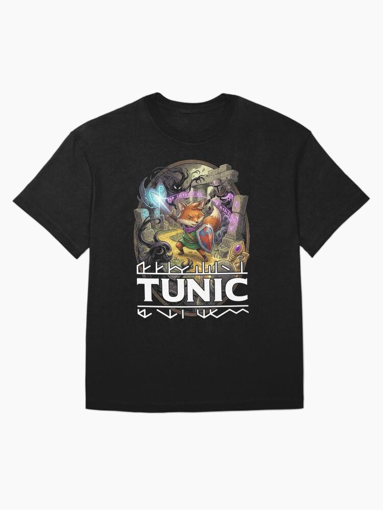 Tunic Fox Overworld Swamp Dark Tomb Exploration Oversized T-Shirt