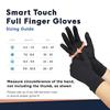 Touchscreen Full Finger Copper Arthritis Compression Gloves.Relief Hand Pain,Carpal Tunnel,Rheumatoid,Inflammation,Tendonitis